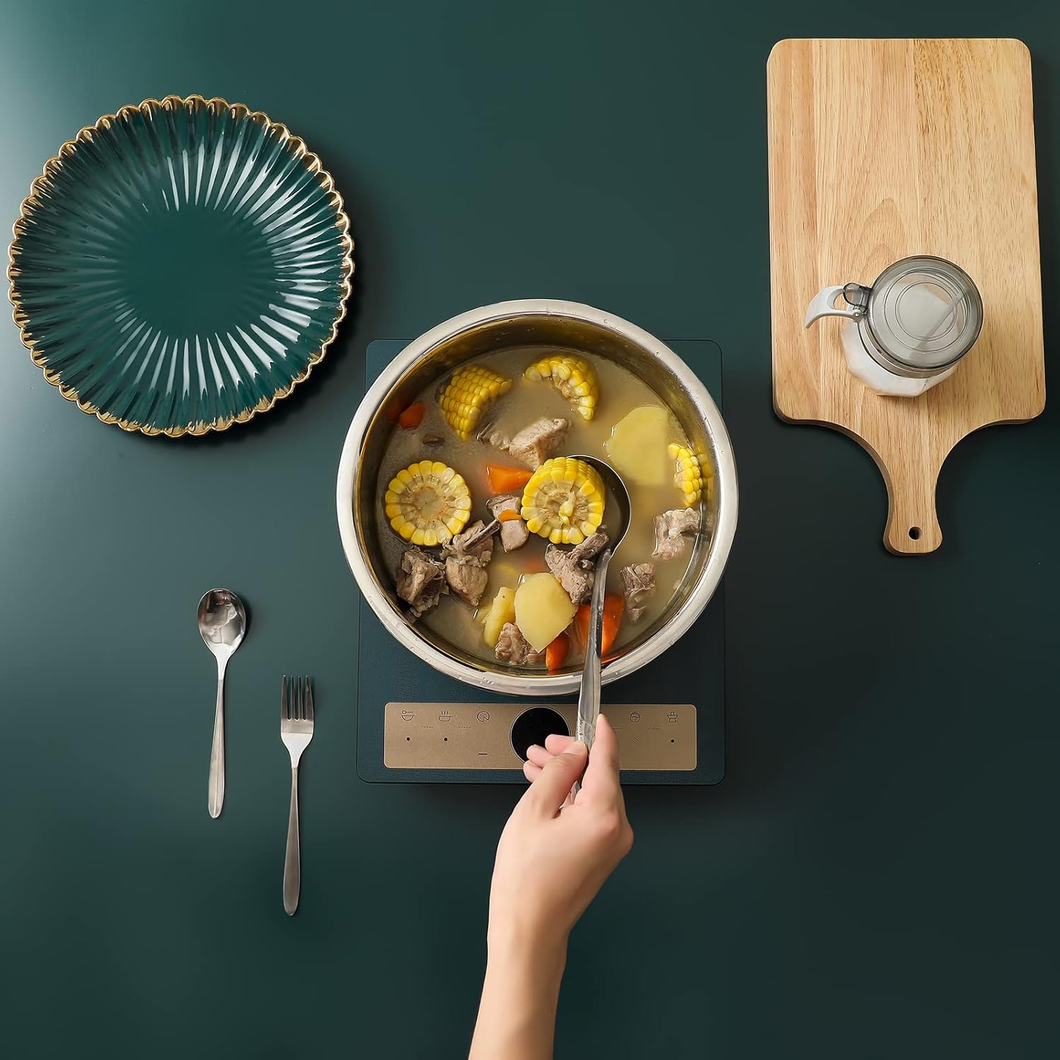 304 Stainless Steel Microporous Colander.2QT Large Capacity with Mixing Bowl For washing vegetables. fruit and rice and for draining cooked pasta(2PC)